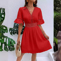 Clara | Comfortable Summer Dress with Lace Details
