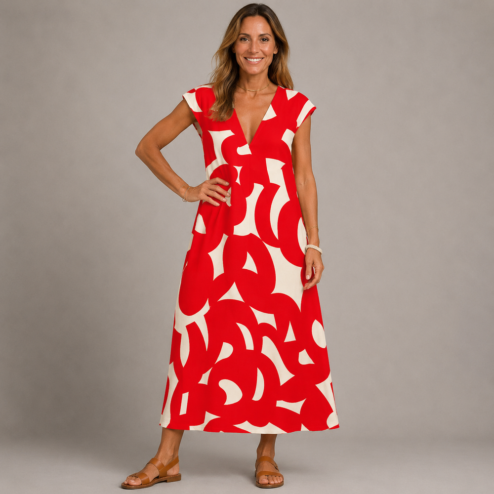 VALERIE | V-neck dress