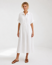 LYSANDRA | Flowing Summer Shirt Dress
