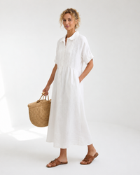 LYSANDRA | Flowing Summer Shirt Dress