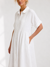 LYSANDRA | Flowing Summer Shirt Dress