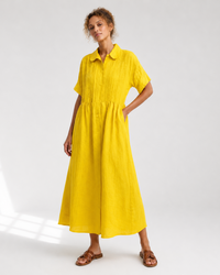 LYSANDRA | Flowing Summer Shirt Dress